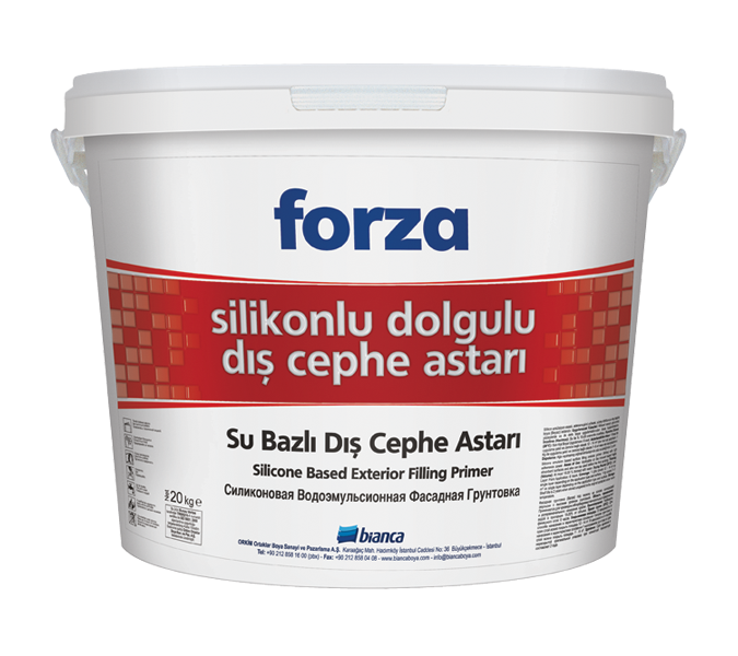 Su bazlı dış cephe astarı
