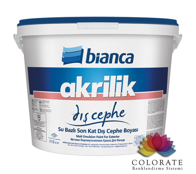 Akrilik Dış Cephe Boyası