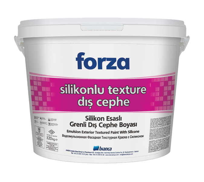 Silikonlu texture dış cephe
